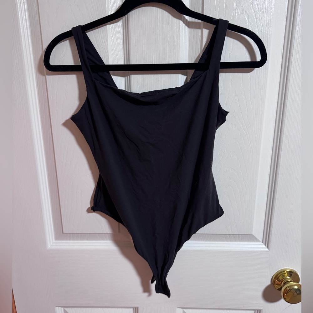 Skims black bodysuit